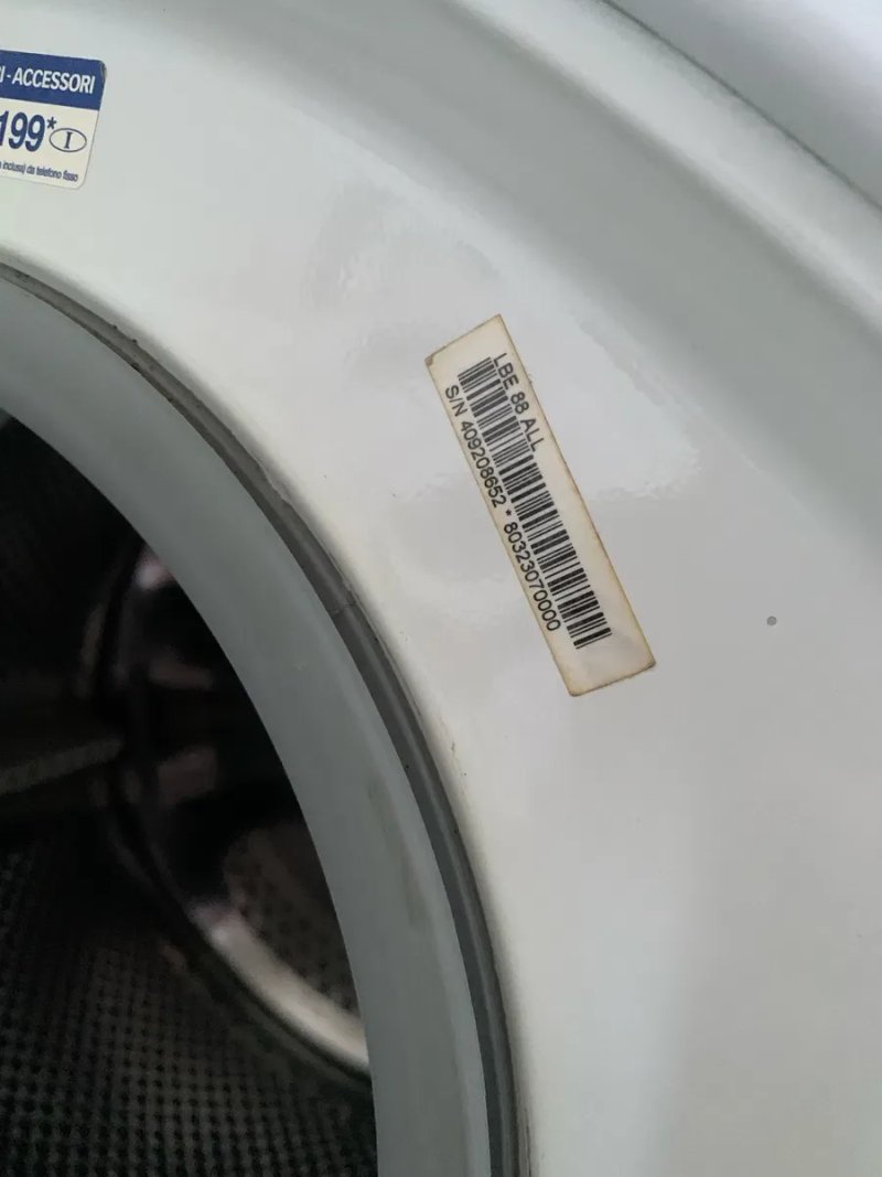 Продам вбудовану пральну машину Ariston Hotpoint LBE88, 5 кг. Гарантія! — фото 6