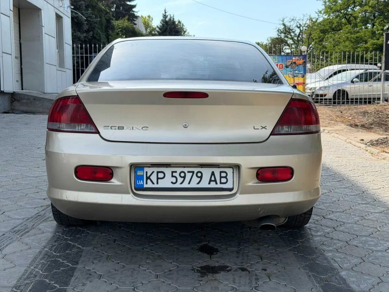 Продаю Chrysler Sebring 2001 року, 2.7 л на автоматі • Газ/бензин — фото 5