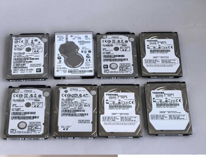 Продаю жорсткі диски для ноутбука від 80gb до 4tb 7мм - 9.5мм(опис, кількість та ціна в оголошенні) — фото 2