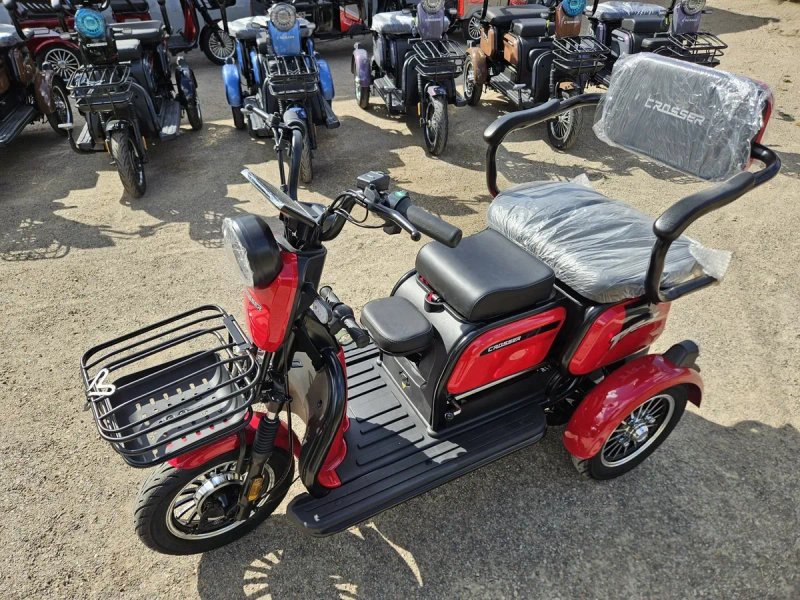 Продажа Электротрицикл 1500ват стокмото Трехколесный электротрайк tr1 ГРАФЕН/ЛИТИЙ АКБ ГАРАНТИЯ!СЕРВИС!Доставка!кросер tr5 crosser stokmoto ОПТ./РОЗН. — фото 4