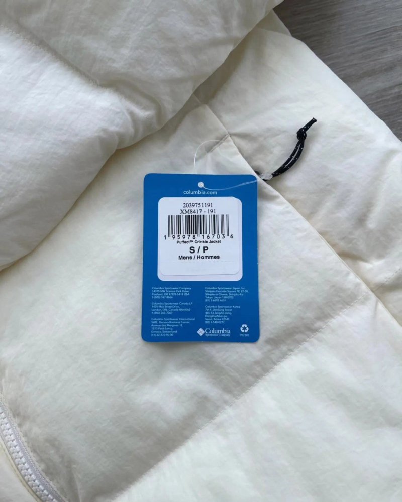 Оригінал! сша! Жіночий пуховик Columbia Puffect Crinkle Jacket XM8417-191 куртка нова — фото 7