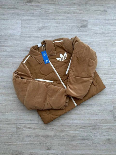 Оригінал! сша! Жіноча куртка Adidas Velvet Puffer Jacket IB2028 зимовий пуховик новий стан