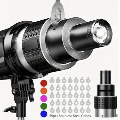 Проекційна насадка Bowens 36° | Optical Snoot + 35 Gobo + 5 фільтрів