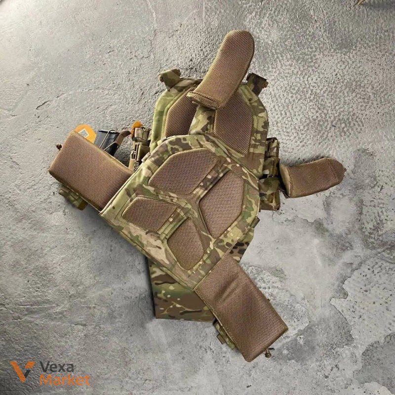 Професійна плитоноска Cordura 1000D з швидкоскидом Woojin — фото 3