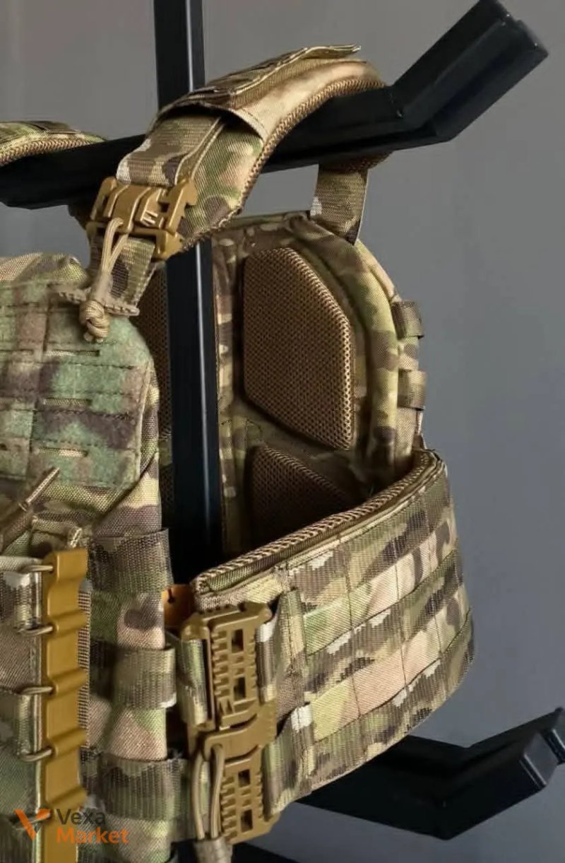 Професійна плитоноска Cordura 1000D з швидкоскидом Woojin — фото 4