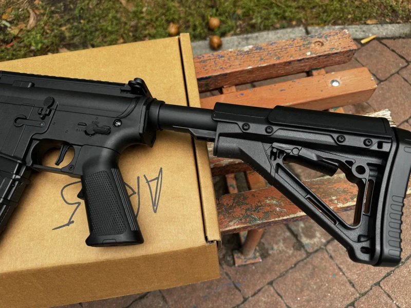 Професійний іграшковий автомат орбізний  AR15 на аккумуляторі баластер, орбіган — фото 4