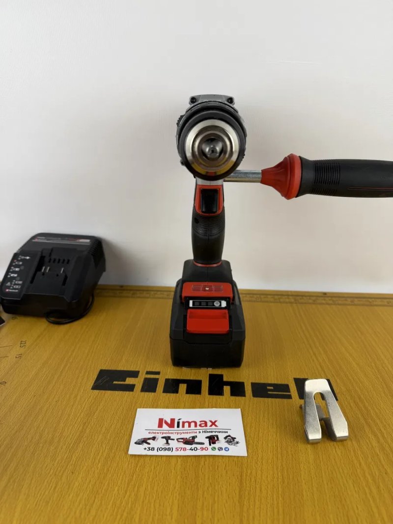 Професійний шурупокрут безщітковий Einhell+ болгарка AXXIO 18V — фото 7