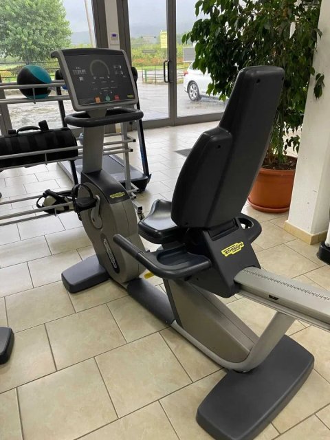 Професійний велотренажер Technogym Recline 500 Led горизонтальний