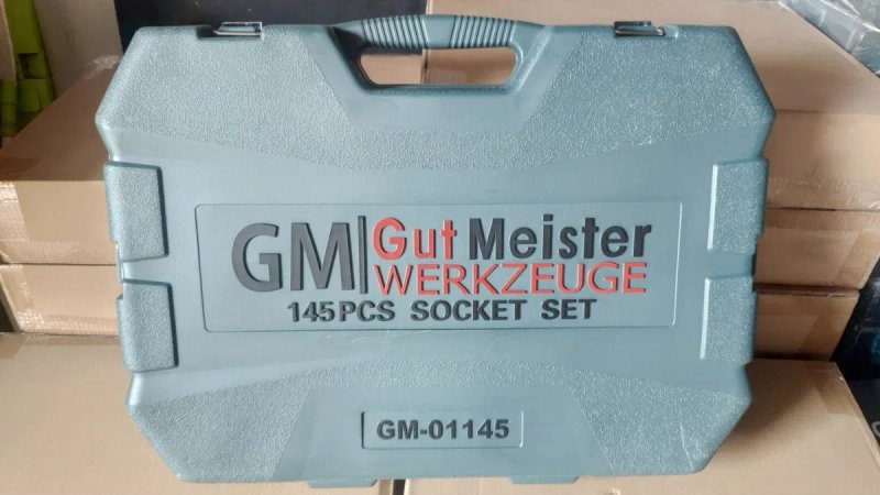 Профессиональный набор инструментов Gut Meister 145шт GM-01145 Germany — фото 7