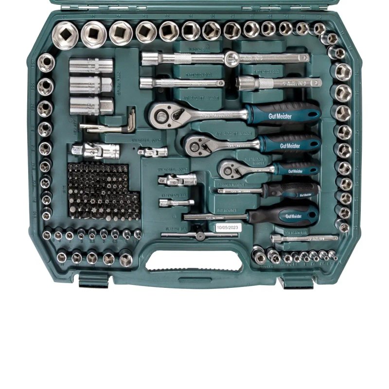 Профессиональный набор инструментов Gut Meister 216 ед. Ключи Германия — фото 3
