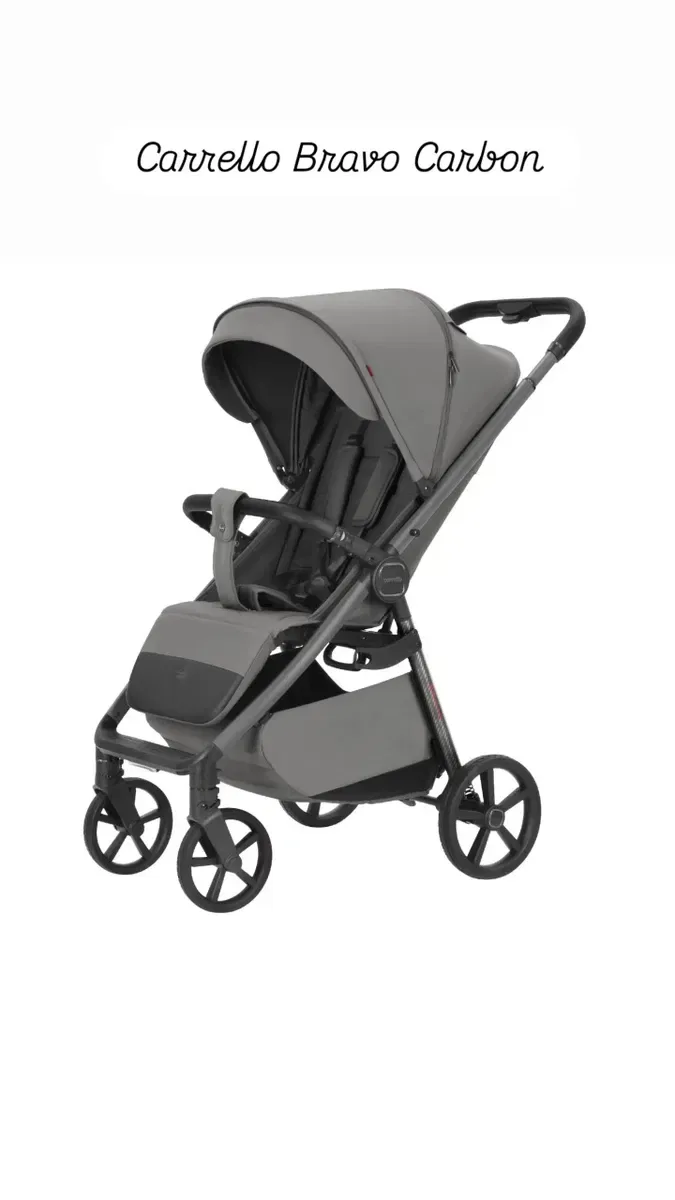 Прогулянкова коляска Carrello Bravo Carbon візок візочок прогулочная — фото 2