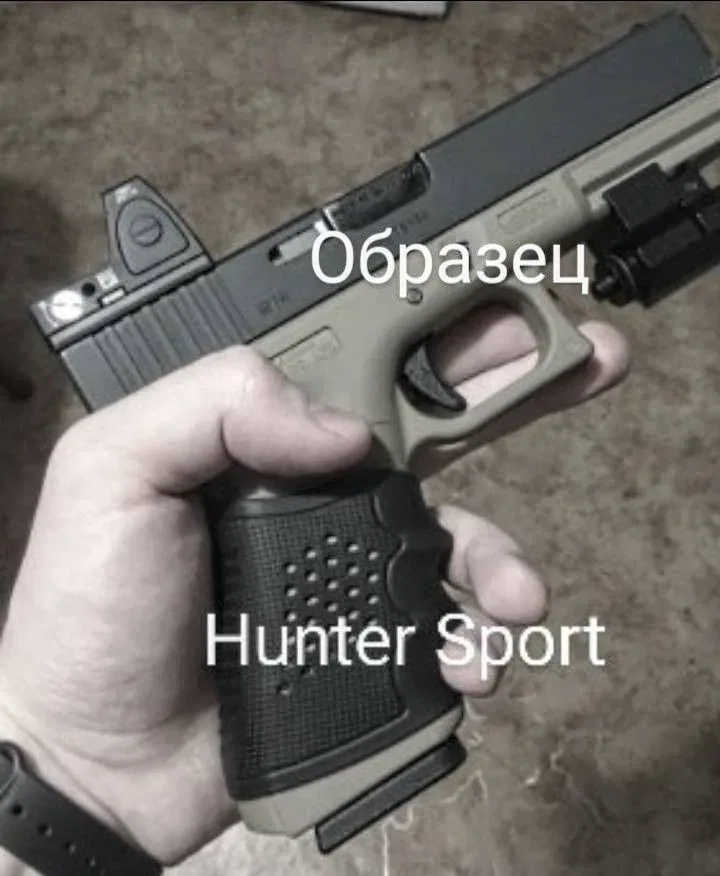Прогумована накладка Grip Sleeve West Lake Tactical Grip на пістолетне руків'я ПМ Форт Glock Sig Sauer Colt на пистолетную рукоятку — фото 6