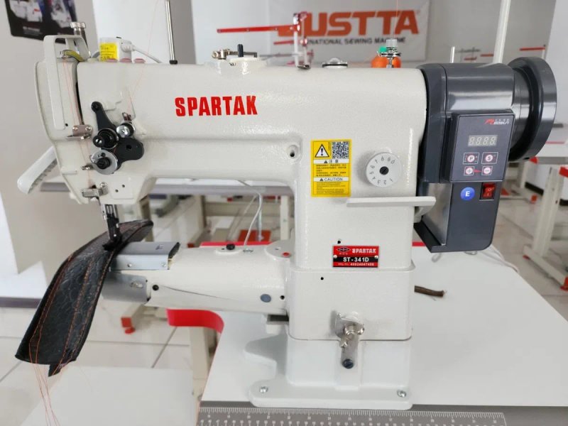 Промислова рукавна швейна машина SPARTAK ST-341D (із потрійним просуванням та сервоприводом Direct Drive 750 Вт) — фото 2