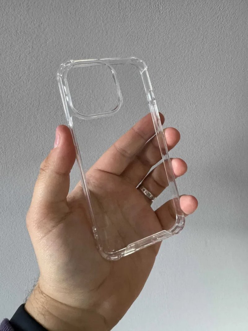 Протиударний чохол iPhone 15 Pro Max | 14 Pro Max | 13 mini айфон Plus Прозрачный чехол прозорий — фото 7