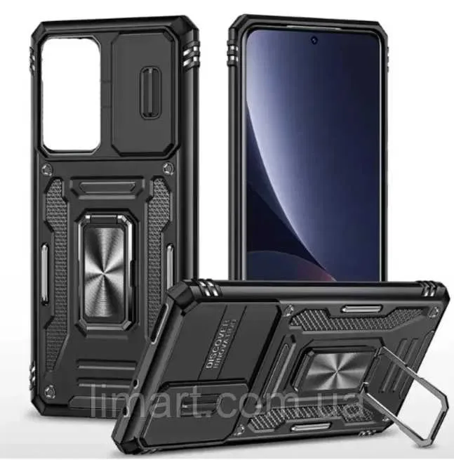 Противоударный чехол Army Ring для моделей Xiaomi Ксяоми Redmi Note — фото 2