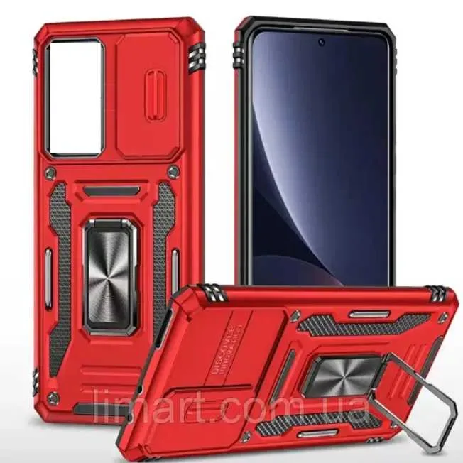 Противоударный чехол Army Ring для моделей Xiaomi Ксяоми Redmi Note — фото 3