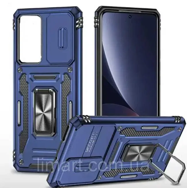 Противоударный чехол Army Ring для моделей Xiaomi Ксяоми Redmi Note — фото 4