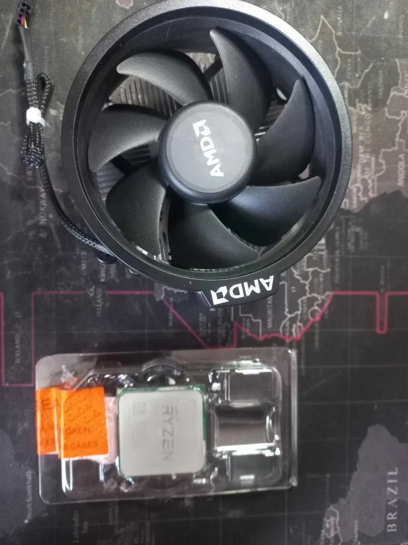 Процесор AMD Ryzen 3 2200g Socket AM4 +кулер — фото 2