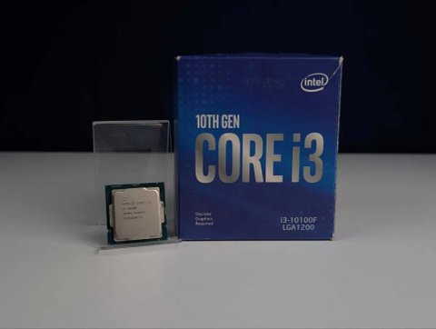 Процесор Intel Core i3-10100F (4 ядра / 8 потоків, s1200) | МАГАЗИН | Гарантія 90 днів