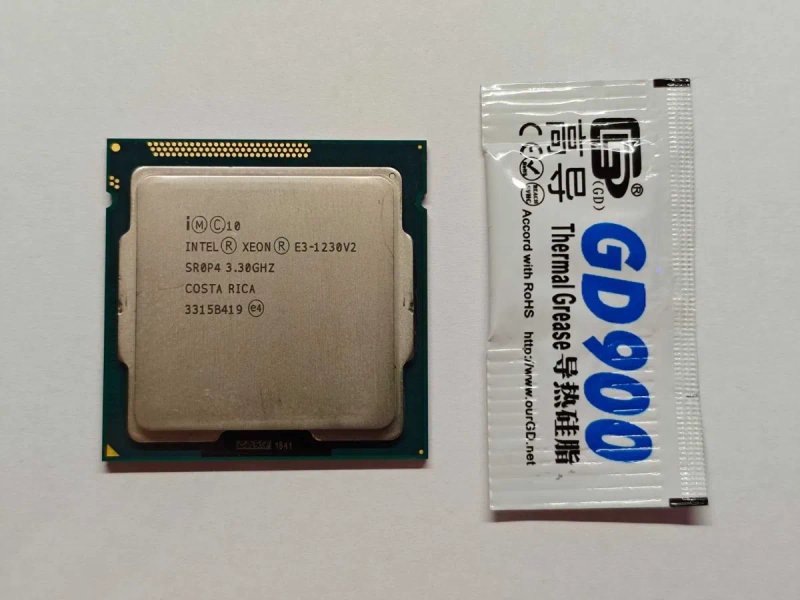 Процесор Intel Xeon E3-1230 v2/E3-1245 v2 3.3-3.7 GHz 4/8 1155 SR0P4/SR0P9 (i7-3770) + термопаста — фото 4