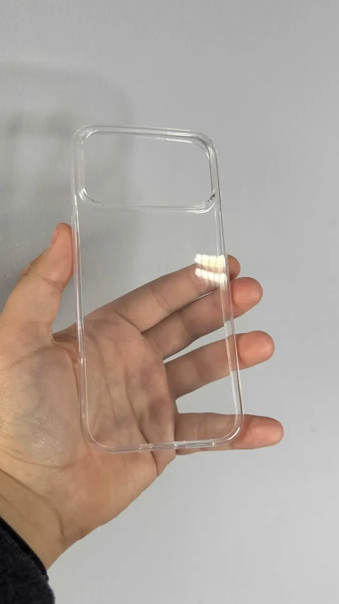 Прозорий чохол iPhone 17 Pro Max | 16 Pro Max | 17 Air айфон Plus Прозрачный чехол — фото 3