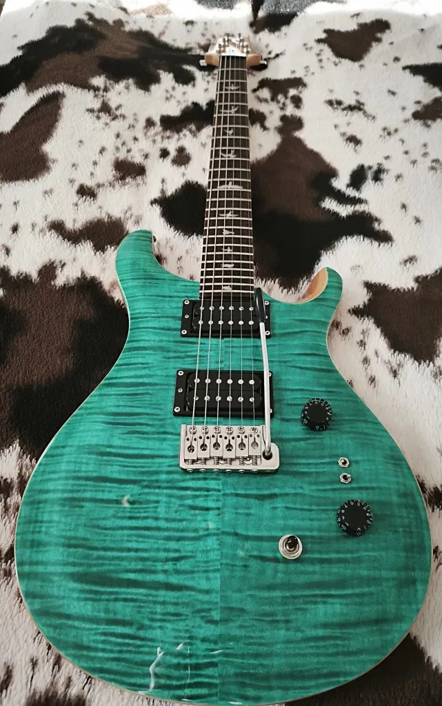 PRS SE Custom 24-08 Turquiose — фото 2