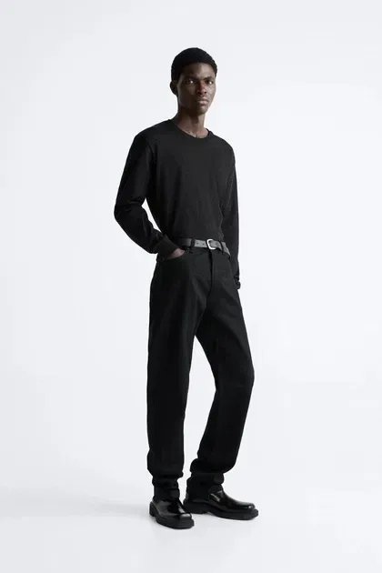 Прямі чоловічі джинси Zara