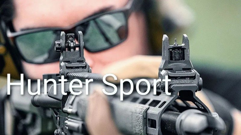 Прямі механічні прицільні Magpul Mbus3 USA, складні Мушка Целик для АК АР серії Sig Sauer Colt CZ Bren механические прицельные — фото 2