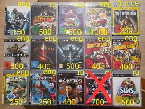 PS3 Playstation3 игры