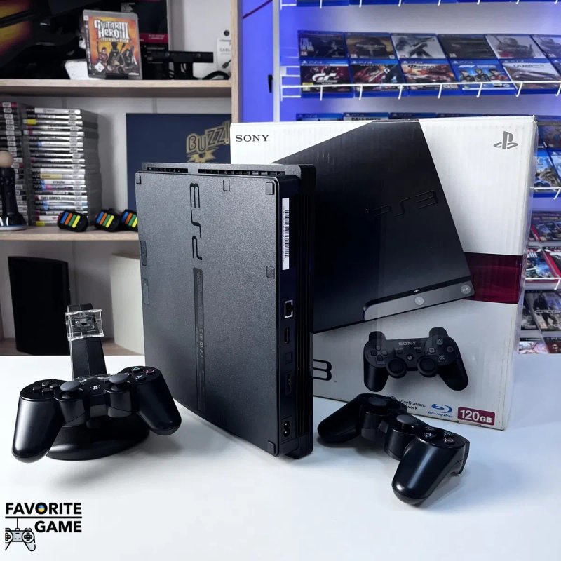 PS3 Slim 320 GB + 26 ігор + Гарантія, Доставка / Sony Playstation 3, ПС3 Слім — фото 2