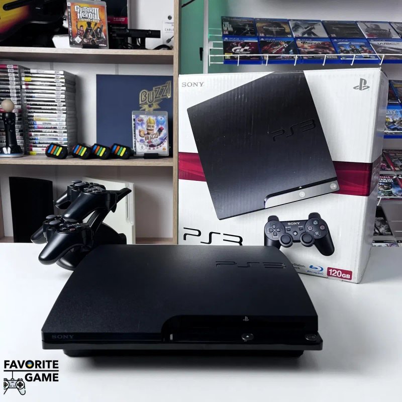 PS3 Slim 320 GB + 26 ігор + Гарантія, Доставка / Sony Playstation 3, ПС3 Слім — фото 5