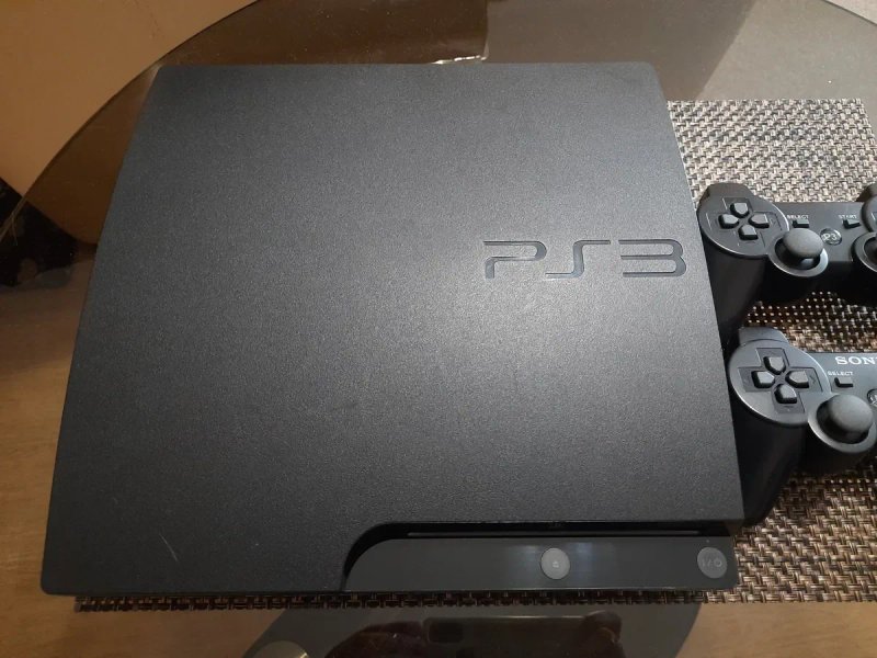PS3 Slim 320gb +30игр Gta 5, San Andreas/Fifa 19/Mortal/Tekken/Metro — фото 2