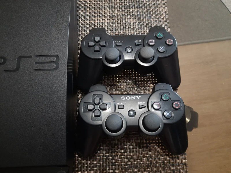 PS3 Slim 320gb +30игр Gta 5, San Andreas/Fifa 19/Mortal/Tekken/Metro — фото 4