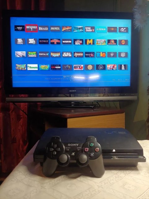 PS3 Slim 500 GB CFW 40 ігр