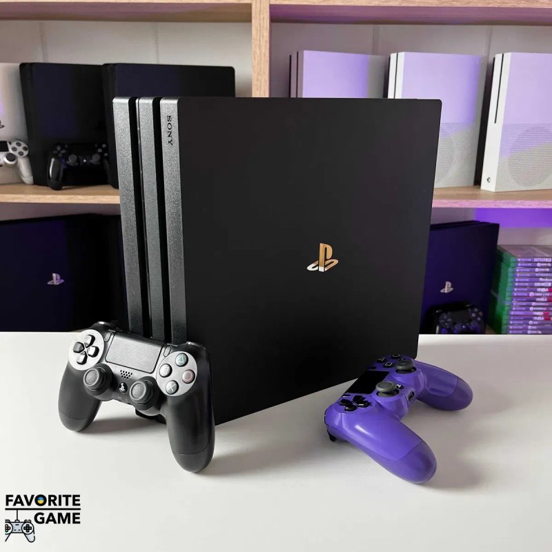 PS4 PRO 1TB + 20 ігор + 2 джоя + Гарантія /Доставка Київ/playstation 4 — фото 4