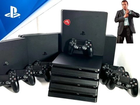 PS4 Slim памʼять 1000 ГБ + 500 повноціних ігор,оформлена підписка Deluxe на 12 місяців