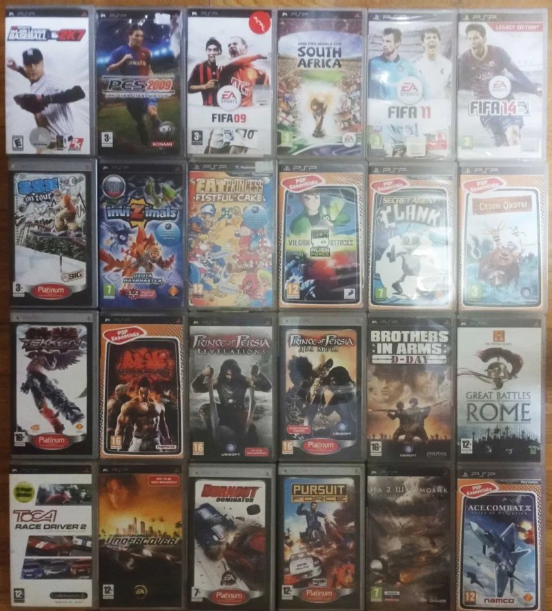 PSP2000SlimSE(ОбменПриставкиИгр-Minecraft/GTA/MK/Tekken/NFS/UFC/Fifa) — фото 3