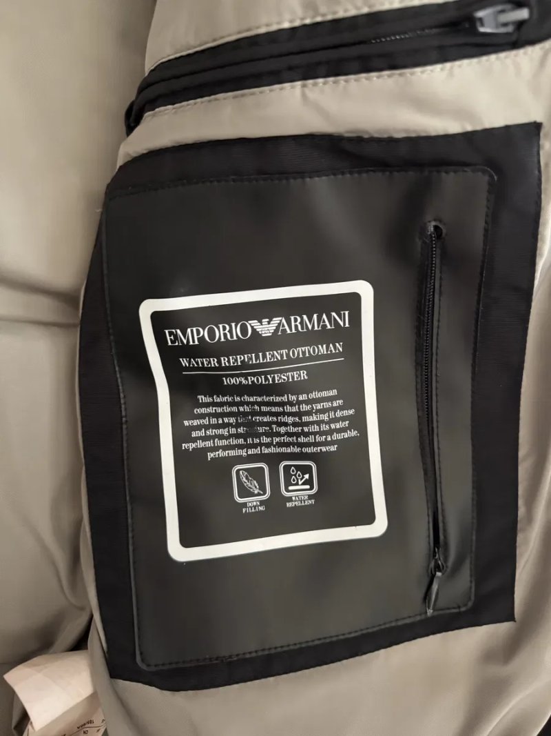 Пухова куртка Emporio Armani,оригінал — фото 8