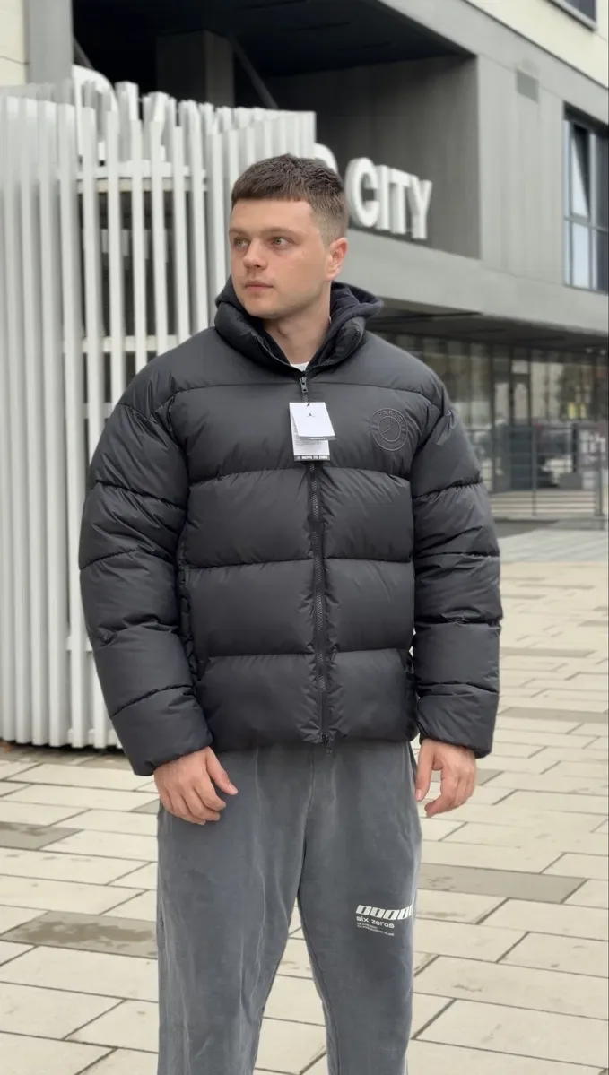 Пуховик Jordan PSG new куртка чоловіча nike джордан хіт сезонів якість prado — фото 8