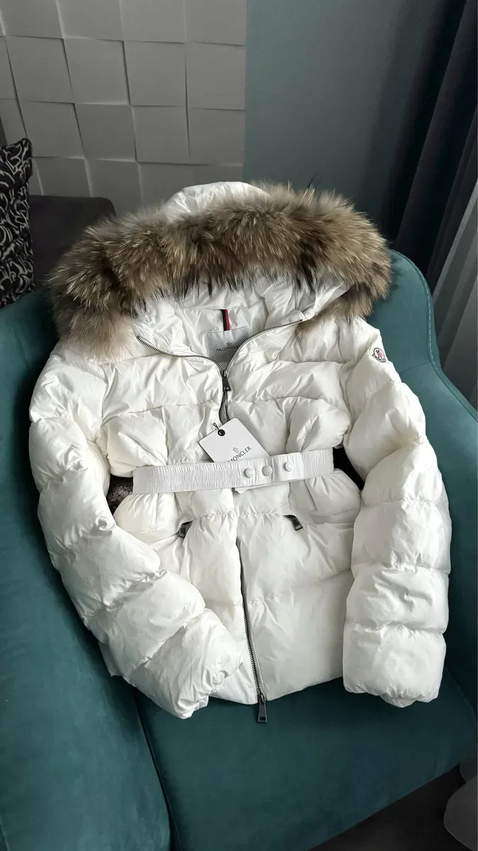 Пуховик Moncler монклер наповнювач качиний пух — фото 4