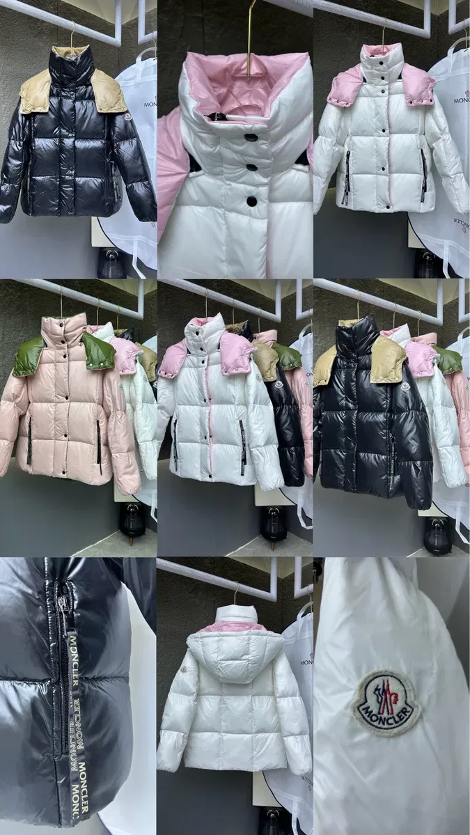 Пуховик Moncler монклер наповнювач качиний пух — фото 8