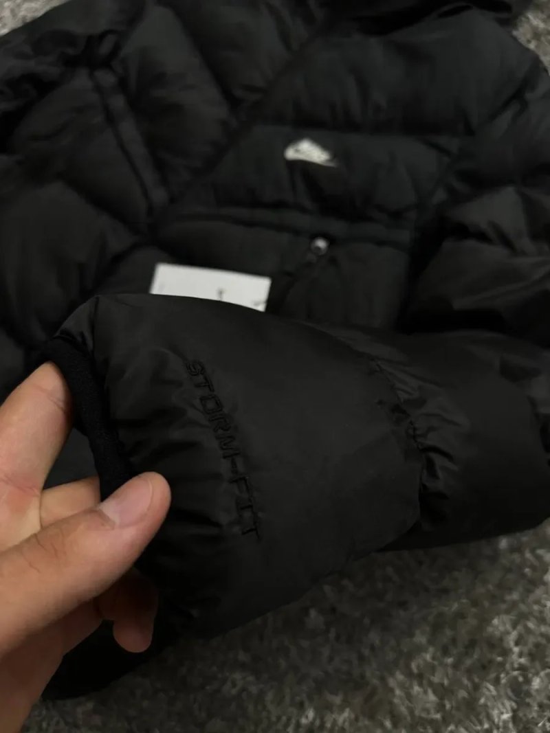 Пуховик Nike Storm-FIT чоловічий чорний, зимова куртка Найк Шторм Фіт, тепла спортивна куртка на зиму, нова — фото 2