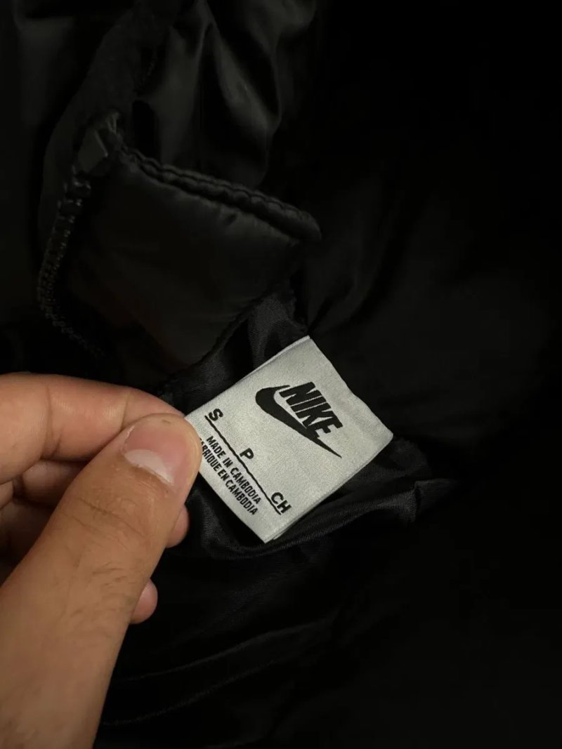 Пуховик Nike Storm-FIT чоловічий чорний, зимова куртка Найк Шторм Фіт, тепла спортивна куртка на зиму, нова — фото 4