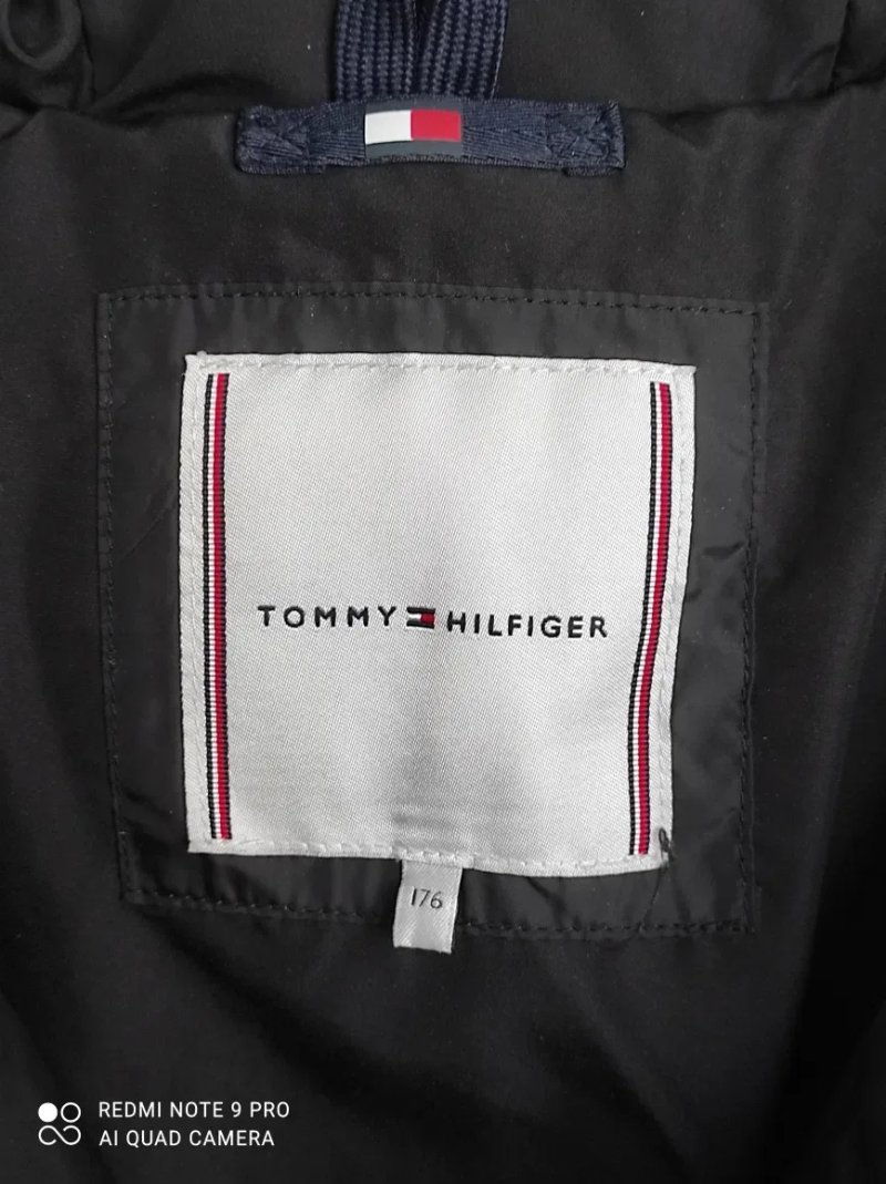 пуховик женский tommy hilfiger, размер s. — фото 6