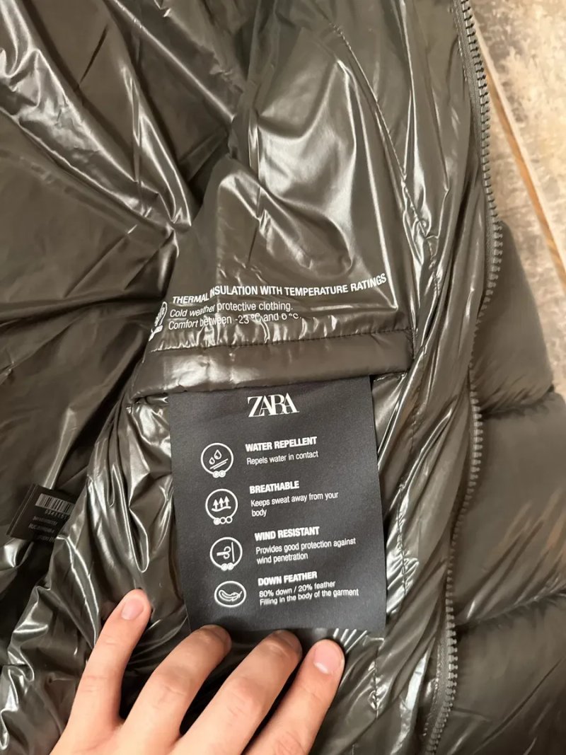 Пуховики Zara Premium Edition | Гусяче перо! | Відпрака в день замовлення | Без передопати!! — фото 4