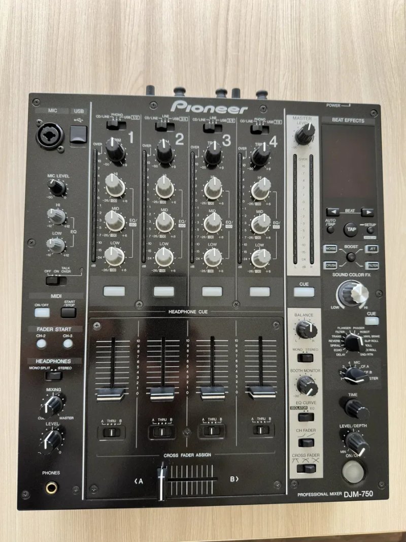 Пульт Pioneer Djm 750-k( мікшер, мікшерний) — фото 2