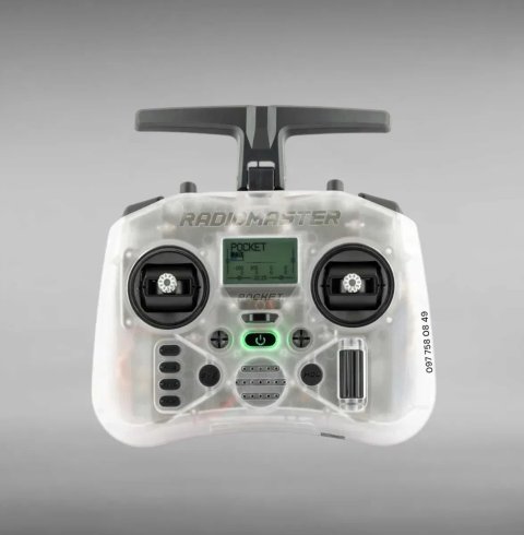 Пульт Radiomaster Pocket ELRS M2 Transparent для симулятору, польотів
