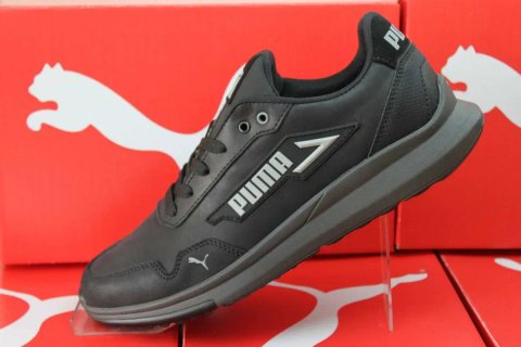PUMA - кроссовки - кеды - кросівки из натуральной кожи (код:17-21чер.)