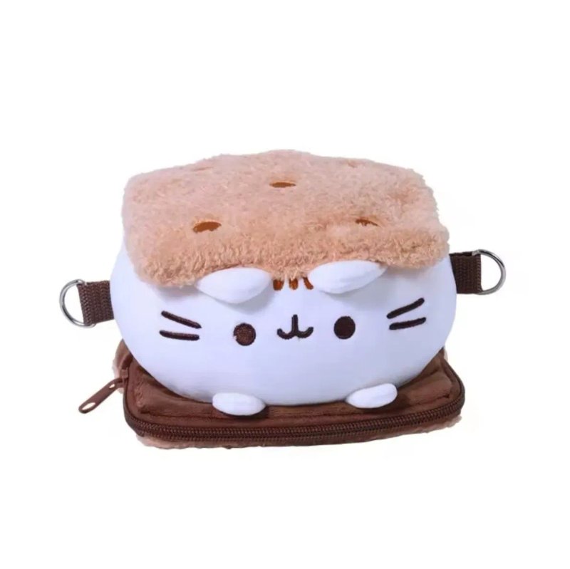 Пушин кет сендвич мягкая игрушка сумка pusheen cat pushen сумочка — фото 4