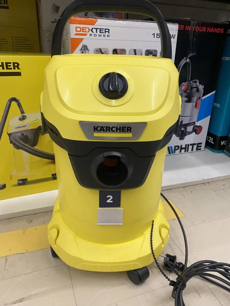 Пылесос Karcher WD 3 V-17/4/20 (1.628-101.0) Нова модель — фото 4